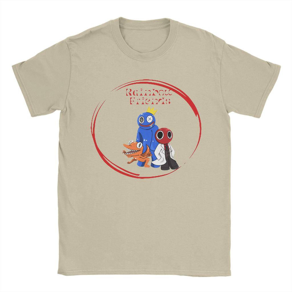 Unisex Garten of Banban Friends Characters T Shirts Pure Cotton Clothing Humorous Short Sleeve O Neck Tees Classic TShirt