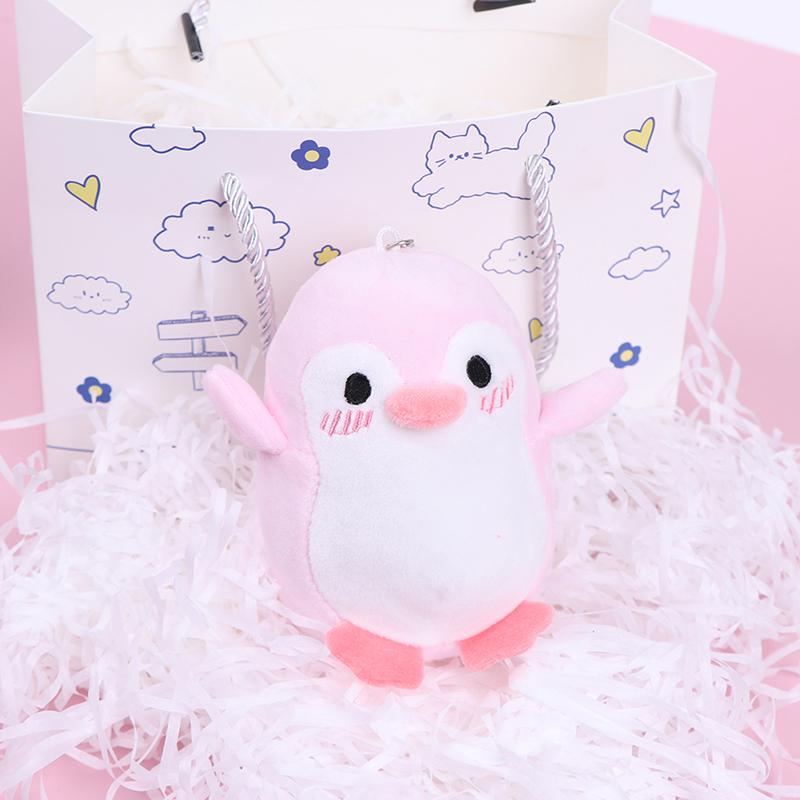 Lovely 12CM Penguin Stuffed Plush Toy Baby Kid's Gift Key Chain Plush Toy Doll