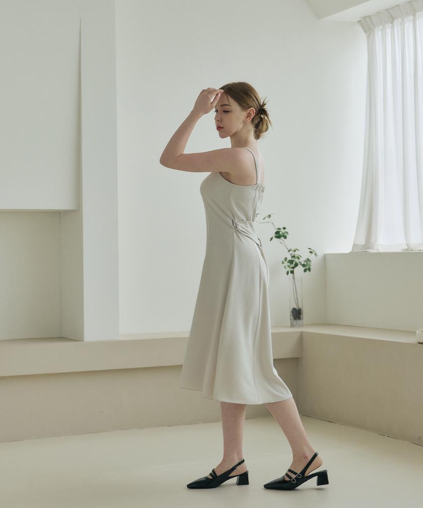 BELLEMA Flare Sleeveless Dress