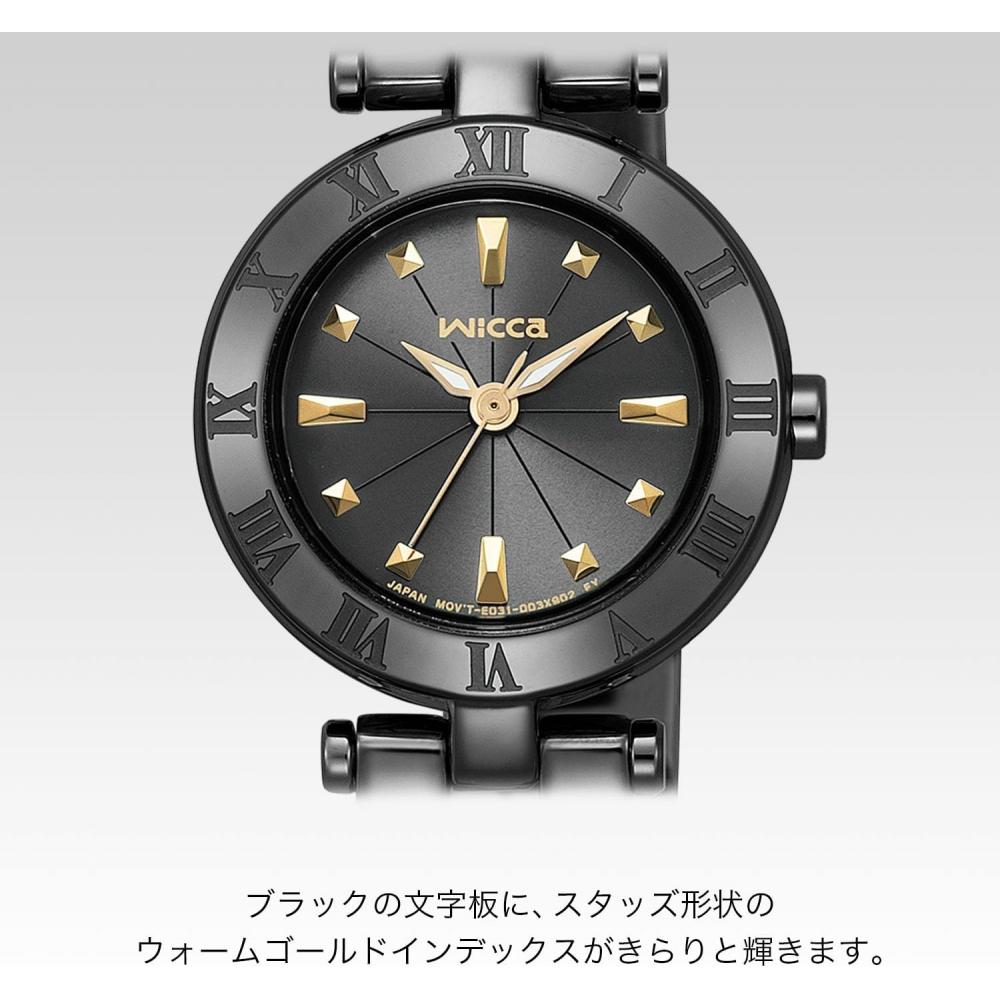 [citizen] Wicca Solartech Kp2 647 51 Women S Watch  Black