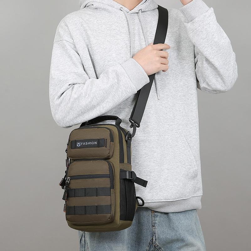 Hiking Chest Bag Travel Multifunctional Molle Backpack Lightweight Handbag Outdoor Cycling Climbing Rig Pouch Large Funny Pack