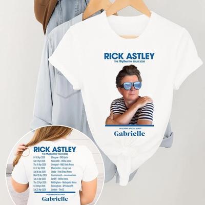 Rick Astley Reflection Tour 2026 T-Shirt, Rick Konzerttermine T-Shirt