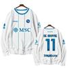 25-26 Season SSC Napoli Long Sleeve Football Jersey Men Sports Training Top
