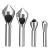Strong Coated Countersink Drill Bit High Speed Steel Construction Chamfer Tool for Professional Metal & Wood
