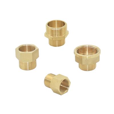 Kupfer 1/2" 3/4" 1" Gewindeanschluss Armaturen Wasserrohr Reduzierstück Anschluss Übergangsschlauch Reparatur Kupplung