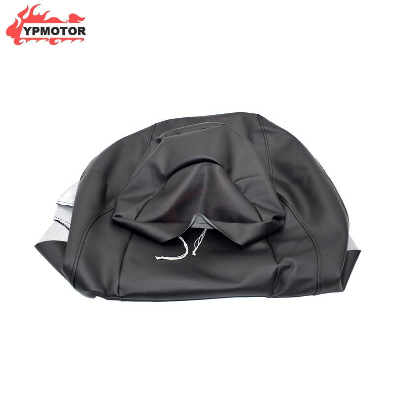 Majesty250 YP 250 Thick PU Leather Scooter Seat Cover W/ Front Pad Cushion Cover Waterproof For YAMAHA Majesty YP250 (Old Model)