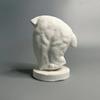 Statua in Gesso Decorazione da Scrivania Ornamenti Corpo in Gesso Mezza Figura Estetica Scultura Artistica da Scrivania Decorazione Estetica per la Stanza