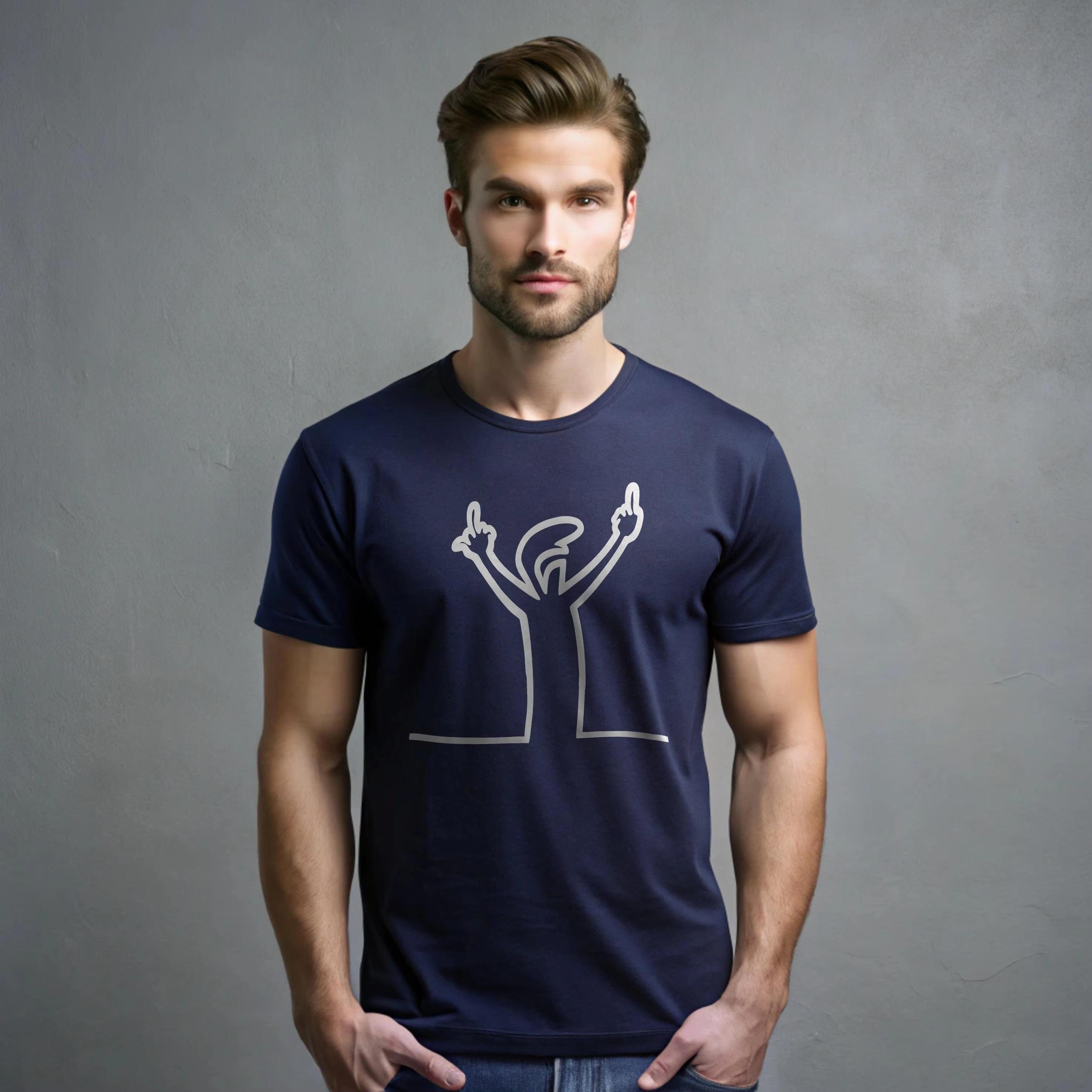 

2026 New Balum La Linea Funny Graphic Print Tshirt Men and Women Short Sleeved Tops Tshirts Mens Cotton Tee 4XL