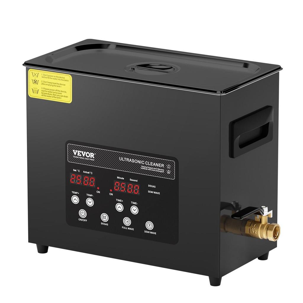 6L Ultra Sonic Cleaner Cleaning Machine with Basket Heater and Timer 180W