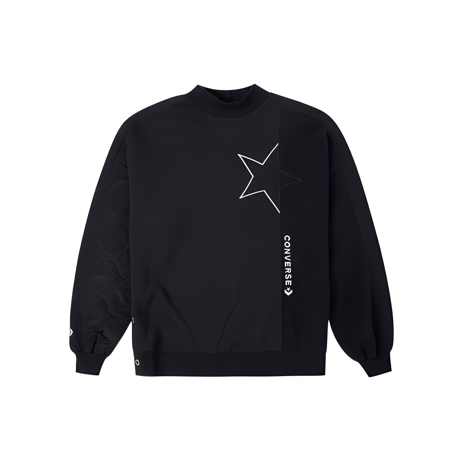 (WMNS) Converse Cozy Utility Crew Asia Sizing Black Women s 10025056-A03 S