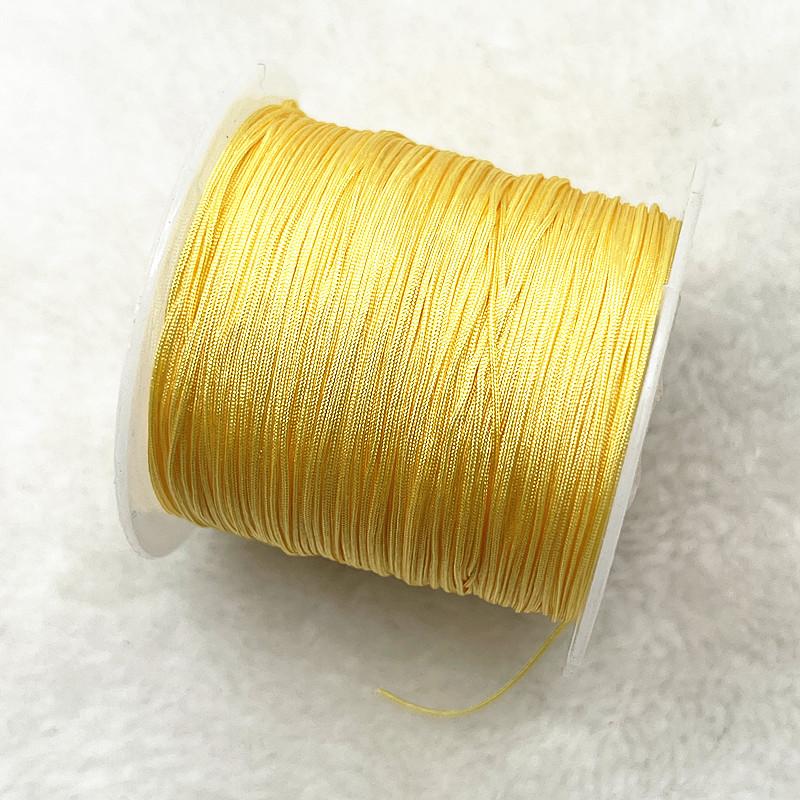 30M/Roll 0.4mm Nylon Cord Thread Chinese Knot Macrame Cord Bracelet Braided String DIY Tassels Beading Shamballa String Thread
