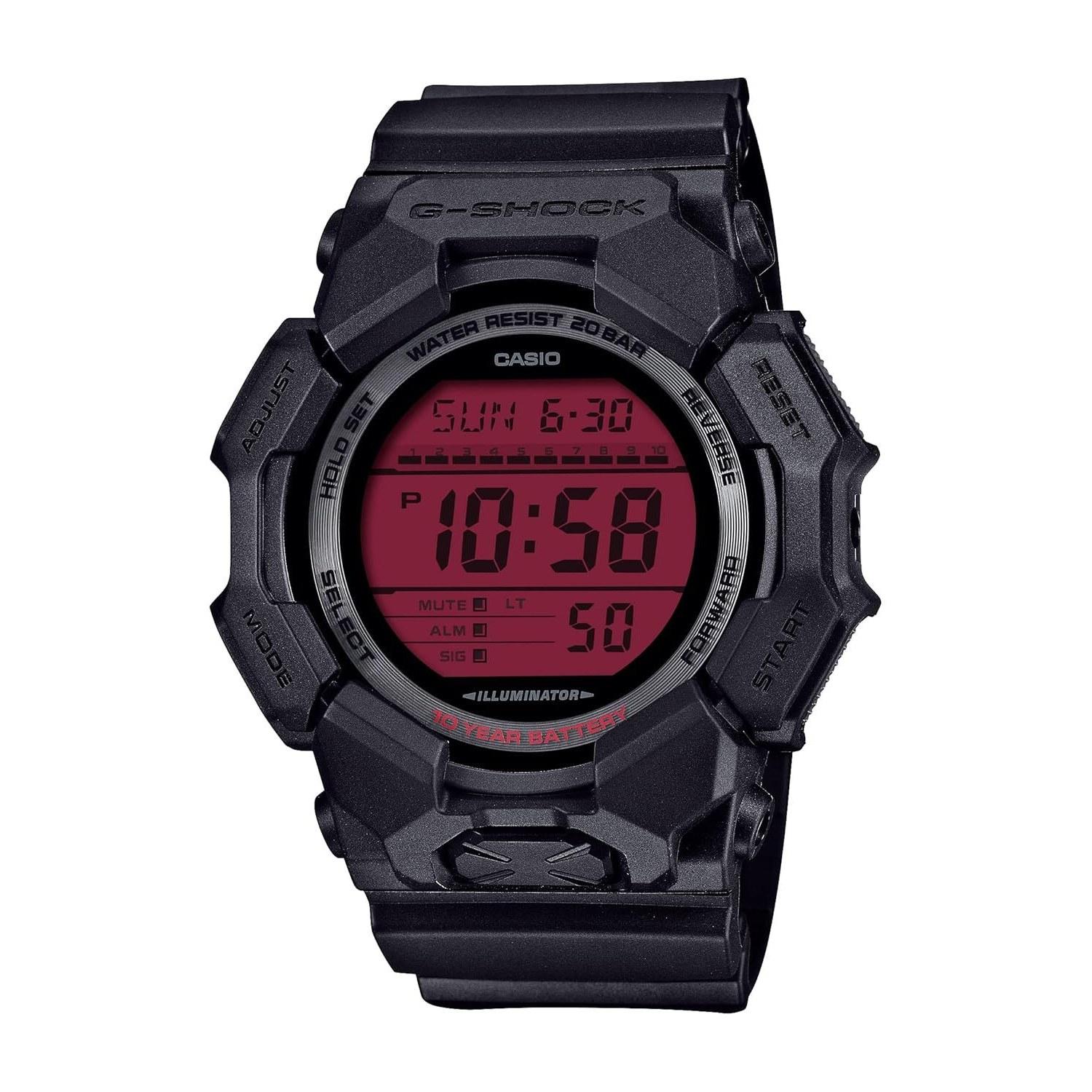 

Casio G-Shock Watch environmentally friendly materials used model GD-010BBR-1JF mens black.