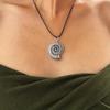 High-End Ocean Style Conch Pendant Clavicle Chain Spiral Necklace