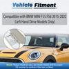 Car Roof Sunvisor Sunshade Panel Sun Visor Makeup Mirror Cover for BMW MINI F55 F56 2015 2016- 51167342194 51167366950