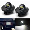 2 Pcs For Ford F 150 250 350 450 550 Ranger Explorer ExcursionWhite Canbus LED Car Number License Plate Light Lamp Replacement