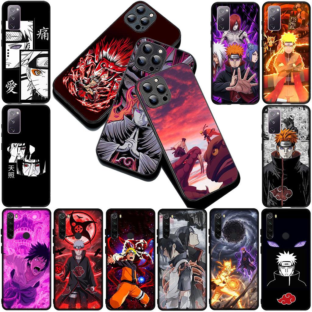 Sasuke Pain Narutos Uchiha Itachi Phone Cover for Samsung Galaxy S25 S24 S23 FE Ultra Plus S7 Edge S25+ S23+ A56 5G Soft Case