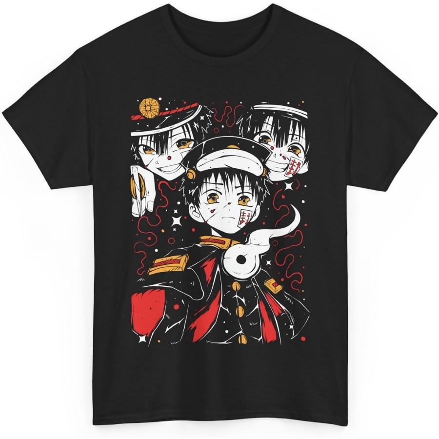 

Toilet Bound Hanako kun New Anime T-Shirt Merch Casual Short Sleeved T Shirt Unisex Tee M-3 XXXXXL різнокольоровий