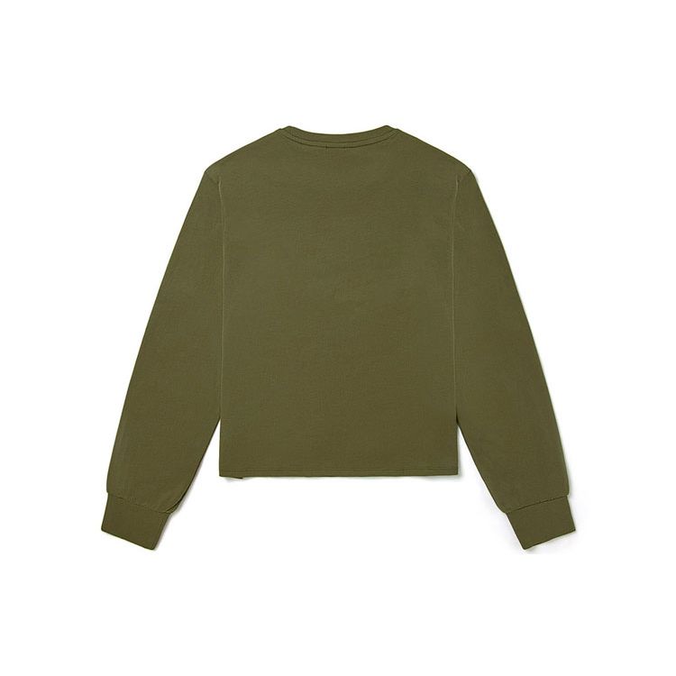 Vans X Liberty Fabrics Floral Print Long Sleeve T-Shirt Women Tops Green VN0A5JNXZEA