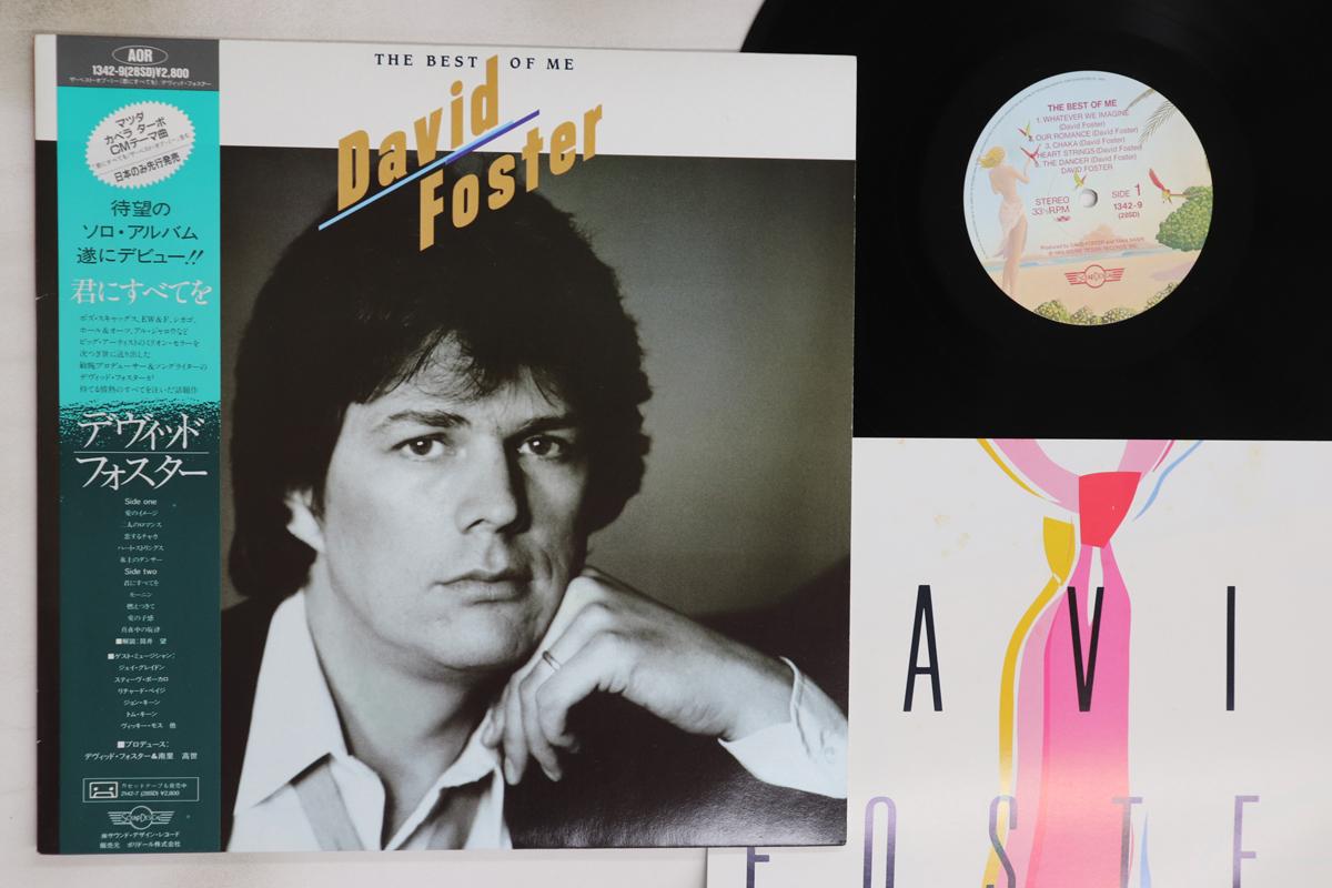 

LP Record DAVID FOSTER - Best Of Me 13429 SOUND DESIGN 1983 Japan Obi Rock Used
