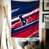 Houston Texans Wall Tapestry Aesthetic Wall Hanging Printed Fabric Blanket Decorative Tapestries for Bedroom Living Room Home Decor