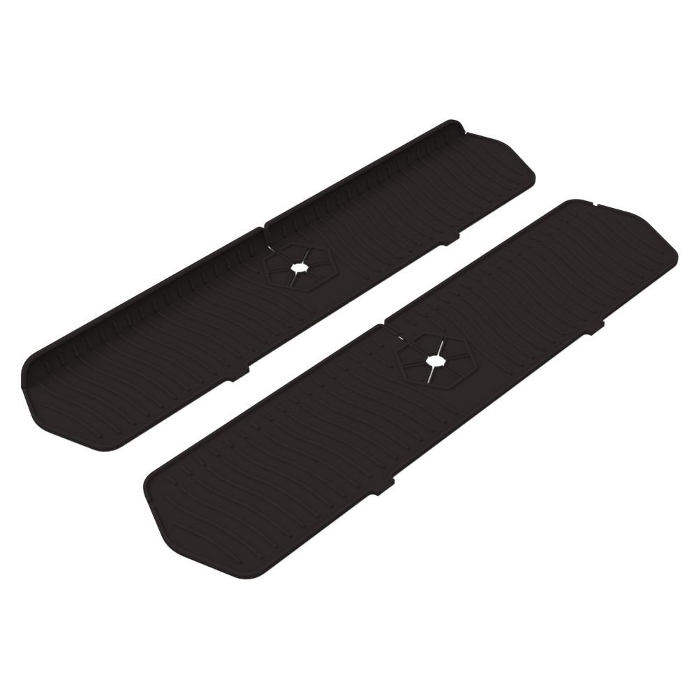 Foldable Sink Faucet Mat Anti-Splash Faucet Drain Pad Kitchen Silicone Faucet Mat  Washbasin