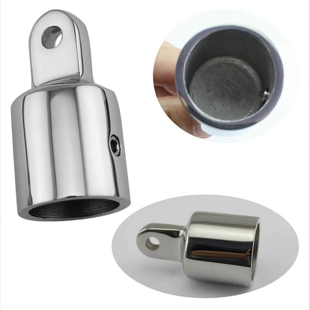 Stainless Steel 20mm Eye End Cap Bimini Top Hardware Canopy Tube End
