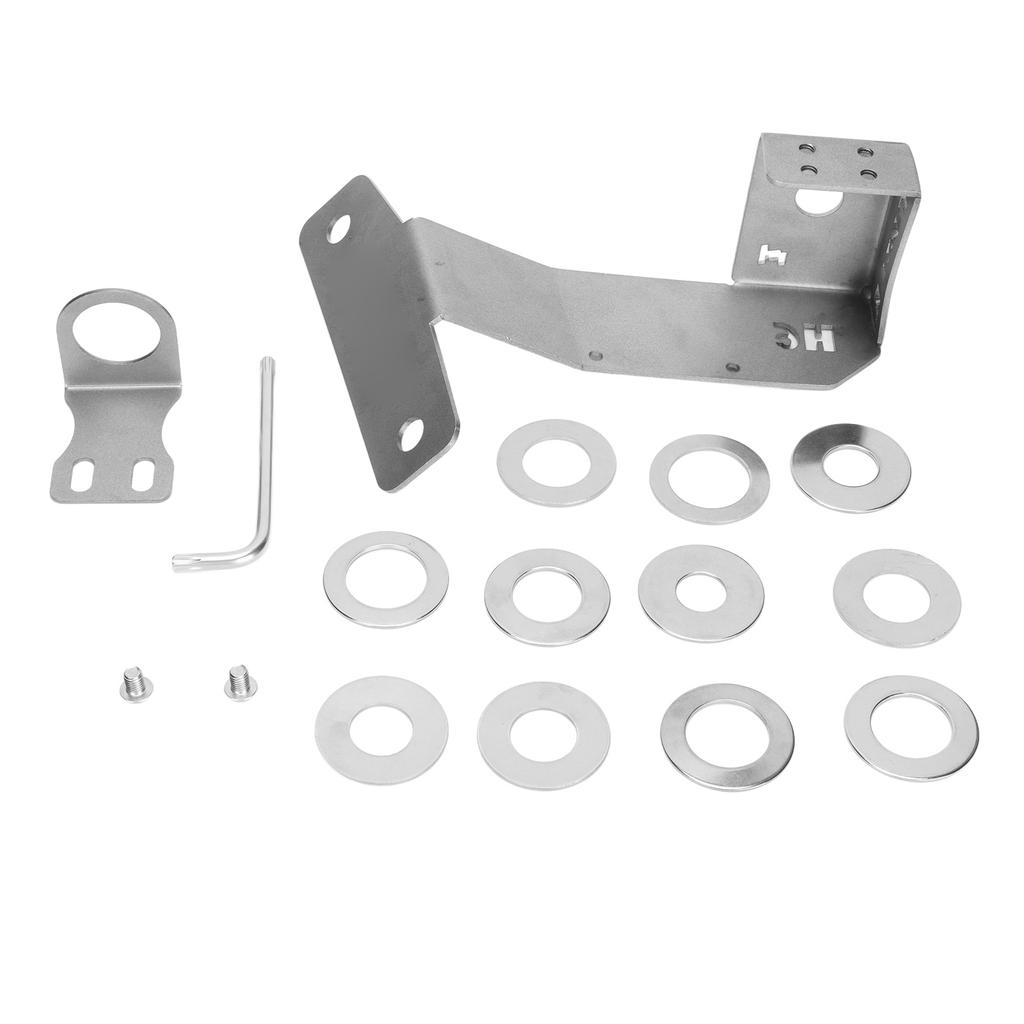 Pro Haval H6 Držák antény Nerezová ocel Klip pro anténu autorádia s protizlodějskou přezkouStříbrný