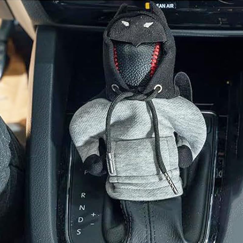 Gear Stick Hoodie Cover Batman Cool Cloak Universal Shift Knob Cover Car Decor Funny