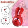 Vibrateur à ventouse lapin, Jouet de masturbation féminine, 5 fréquences, 8 modes de vibration, Vibrateur de stimulation clitoridienne et des mamelons pour femmes, Jouets sexuels pour adultes