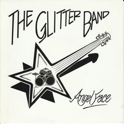 7inch Record GLITTER BAND - Angel Face SW002 SWITCHBACK 1989 UK Rock Used