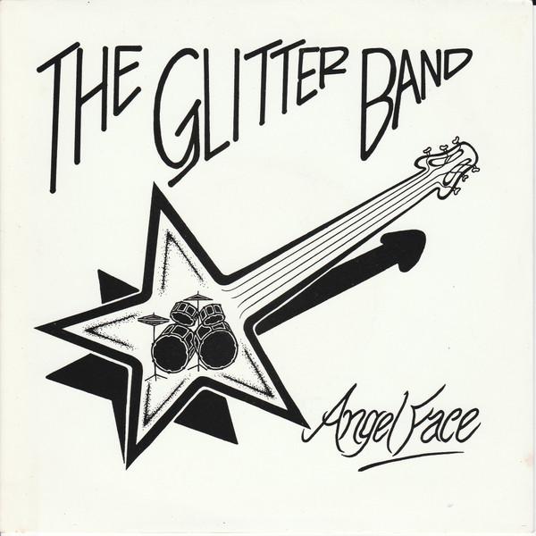 7inch Record GLITTER BAND - Angel Face SW002 SWITCHBACK 1989 UK Rock Used