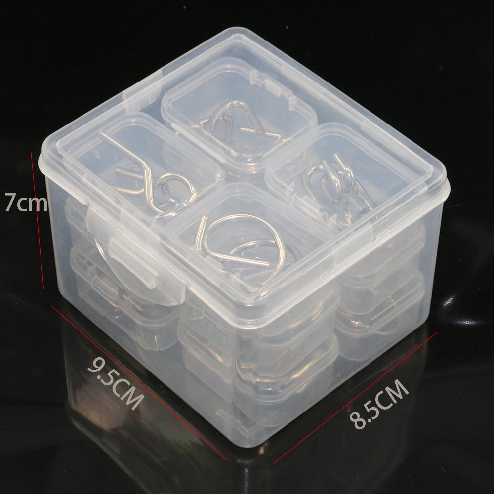 IQ Toys 8-teiliges Puzzle-Set - TikTok Trend Interlocking Rings