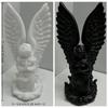 3D-gedruckte Engelsfigur Exquisite geflügelte Skulptur Schutzengel-Statue Schlafzimmerdekoration