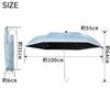 Folding Dot Dance Rain Sun UV 10002764 Umbrella, Design, Umbrella, Umbrella, All-Weather Umbrella, 99% Protection, Parasol, Women's, 55cm,
