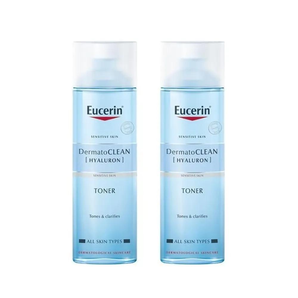 Eucerin Dermato Clean Clarifying Toner 200ml x 2