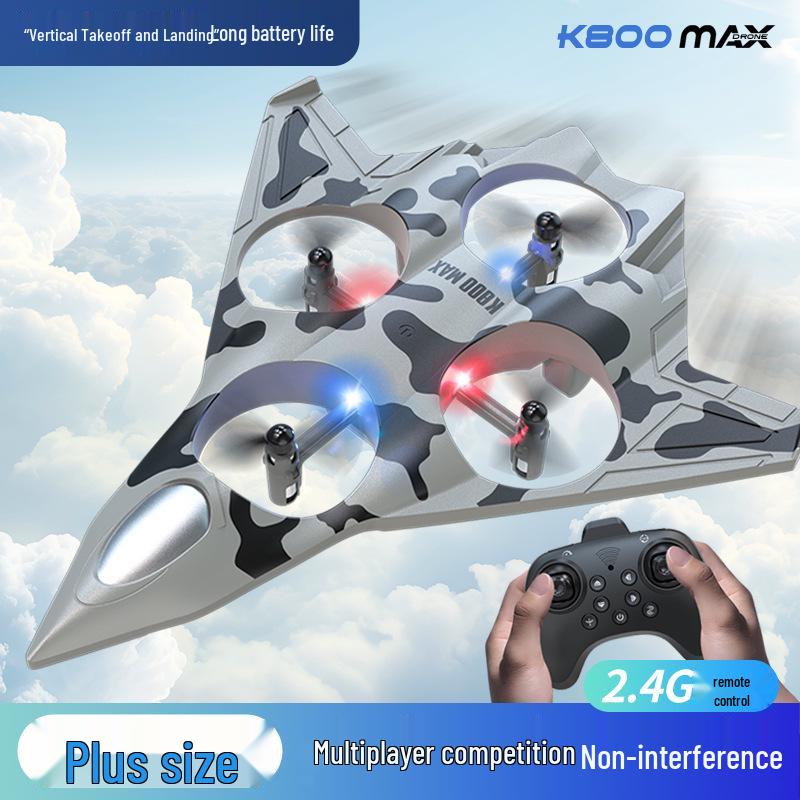 Cross-border K800max Durable Drone: Remote-Controlled Fixed-Height Quadcopter with Stunt Roll and Throw-and-Fly Features