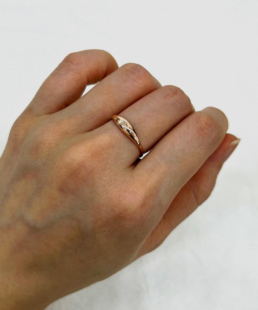 Helene Jewelry 925 Silver Oval Holy Star Miss Ring (C Type)