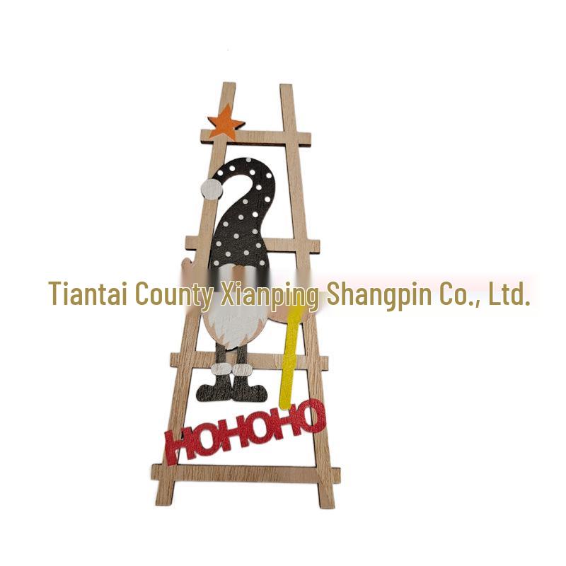 2024 Wooden Christmas Tree Desktop & Hanging Ornaments