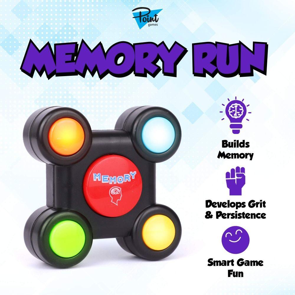 Sound Effect Memory Game Machine LED Light Interactive Toys Educational Play