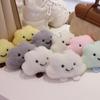 Plush Cloud Brooch: Children’s Ornament with Pompom & Wind Chime for Classroom or Nursery Decor