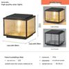 Cross Park Solar Wall Lamp for Outdoor Villa and Courtyard Gates