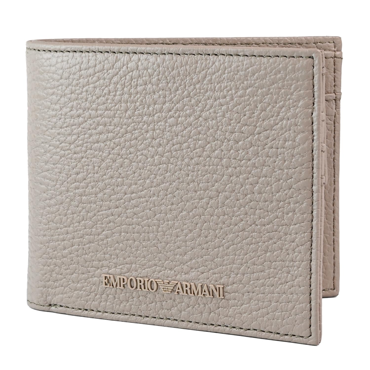 

Кожаный кошелек Emporio Armani с логотипом орла и цветными монетами U6168 Мужской кошелек-бифолд, Весна/Лето 2025, Серо-бежевый, Y4R167, Y068E, [Б/у]