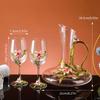 Luxury Crystal Enamel Goblet Glasses Vintage 3D Floral Decor Wine Glass Champagne Cup for Wedding Party Home Bar Home Party Gift