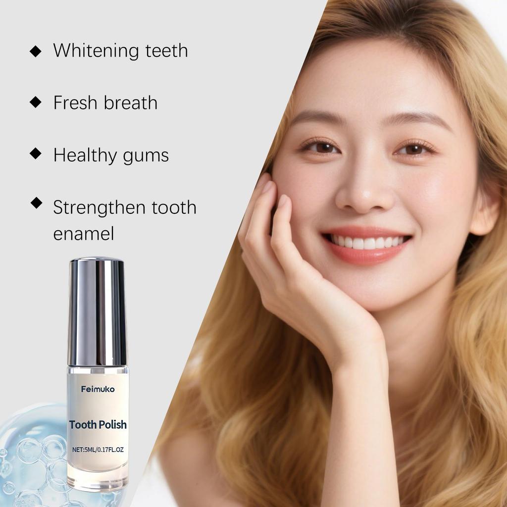 Daily Teeth Care Varnish | Gentle Oral Care for Clean, Smooth & Natural Shiny Teeth