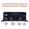 20W+20W Hi-Fi Digital Stereo Amplifier: Compact Design, Dual Channel 20W Output, Low Distortion, Aluminum Alloy Body for Cars & Homes