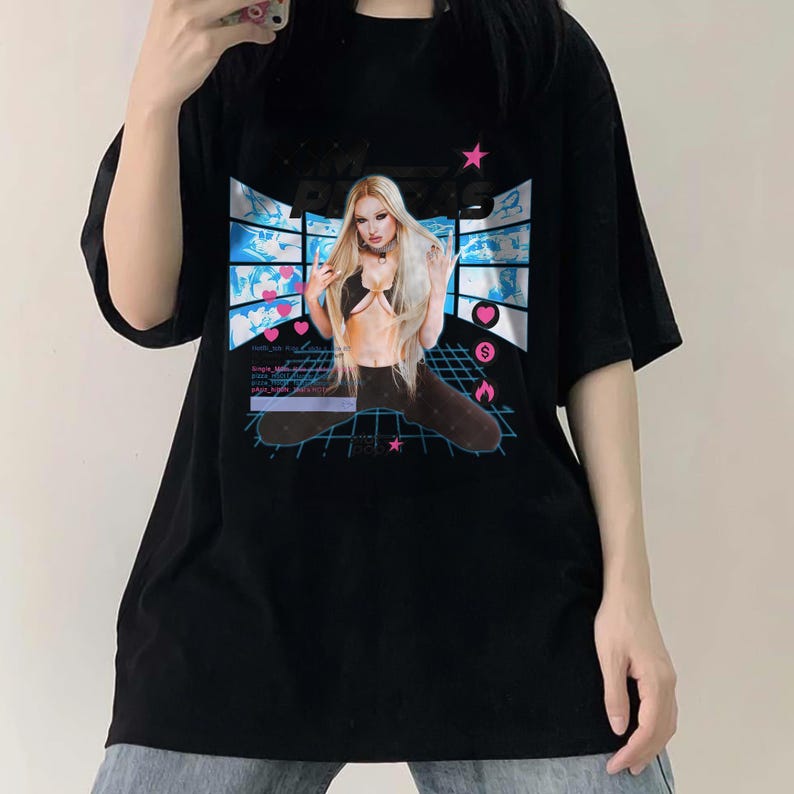 Limited Kim Petras Shirt, Retro Kim Petras Shirt for Fan, Kim Petras Unisex Y2k Clothing, Trending Unisex Tees, Vintage Kim Petras 90s Shirt