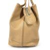 Chanel Vintage CC CC Mark Logo Tote Bag Shoulder Bag Caviar Leather Beige