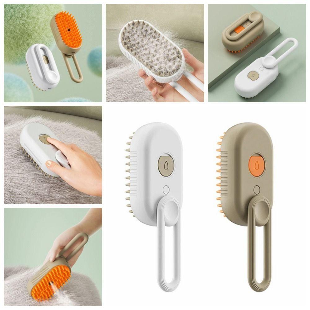 Quiet Pet Sprays Massage Comb 3 in 1 Dog Electric Sprayer Brush Cat Dog Steamy Brush  Grooming