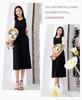 Summer Slimming A-line Dress Temperament Commuting Mid Length Skirt