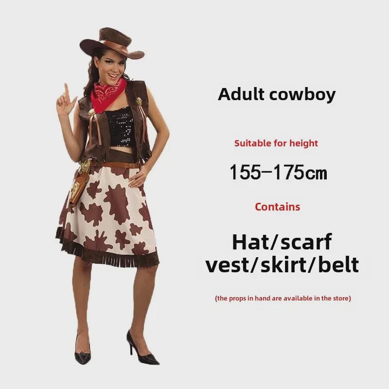 Halloween Woody Cowboy Costume for Adults and Kids